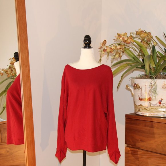Red Marc Cain Long Sleeve - Picture 1 of 2